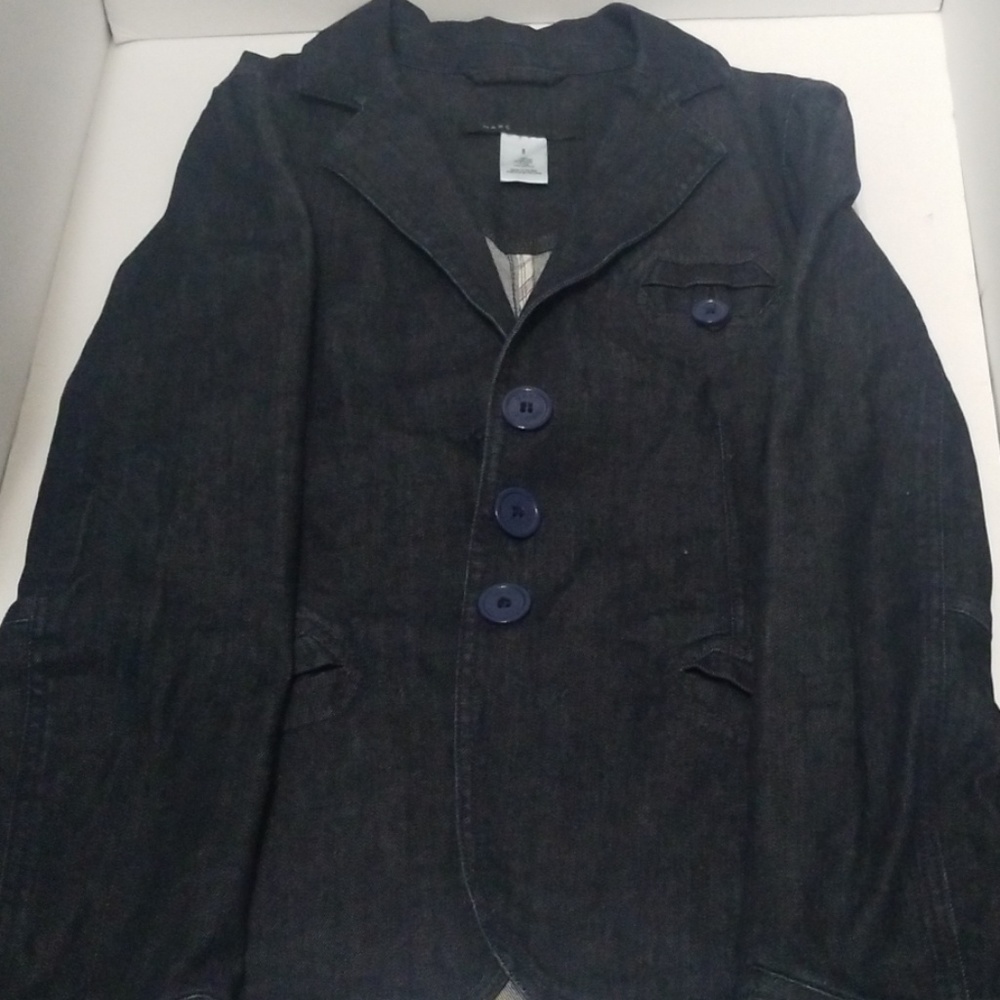 Marc Jacobs Denim 3 Button Jacket - image 4